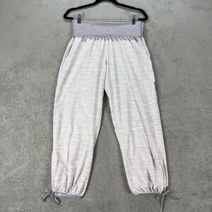 Lululemon Om Pant Harem Yoga Pants with Tie Ankle Hem
